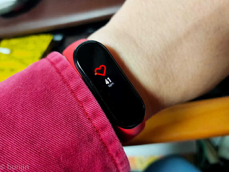 Xiaomi MI Band 4 心拍計