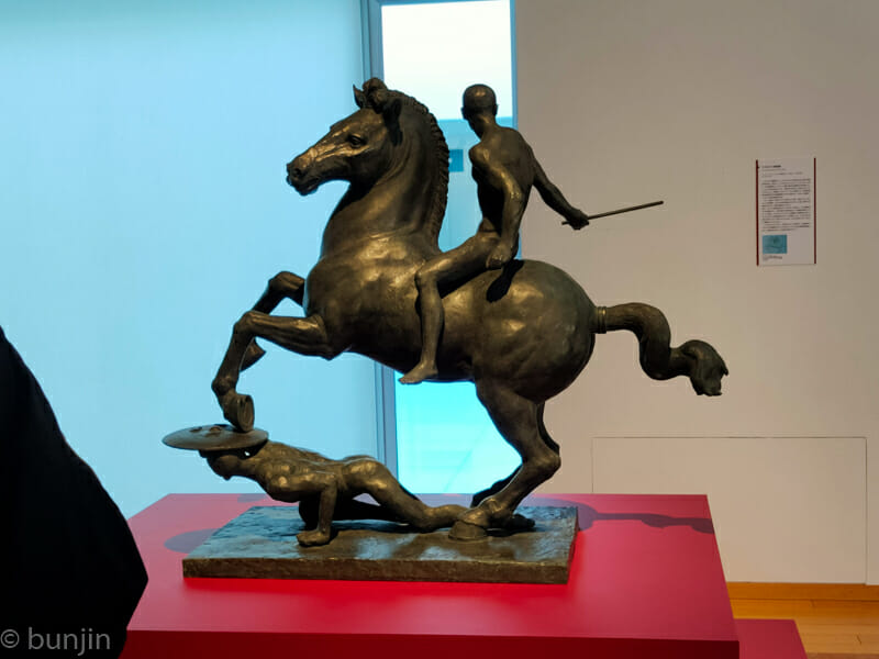 スフォルッツァ騎馬像